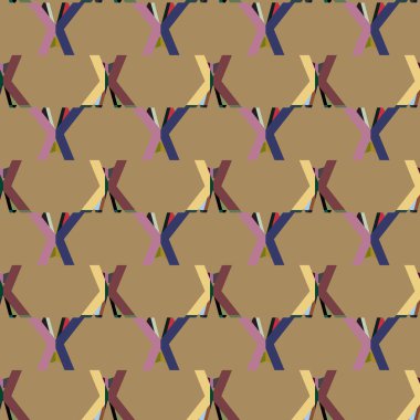 soyut kaleydoskop kumaş dikişsiz arkaplan, vektör illüstrasyonu