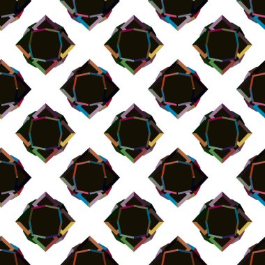  Soyut arkaplan. Kusursuz geometrik süslemeli desen.