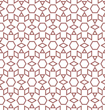 Vektör çizimi, geometrik dikişsiz arkaplan