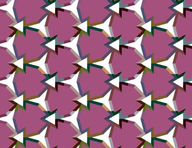  Soyut arkaplan. Kusursuz geometrik süslemeli desen.