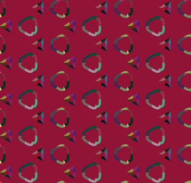  Soyut arkaplan. Kusursuz geometrik süslemeli desen.