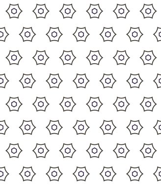 Süslü geometrik dikişsiz arkaplan, vektör 