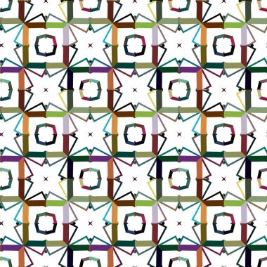 soyut vektör sanatı, geometrik şekiller, uzay dokusunu kopyala