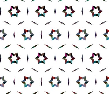  Soyut arkaplan. Kusursuz geometrik süslemeli desen.