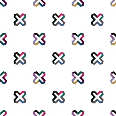  Soyut arkaplan. Kusursuz geometrik süslemeli desen.