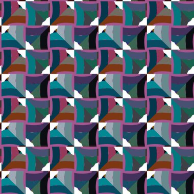 soyut vektör sanatı, geometrik şekiller, uzay dokusunu kopyala