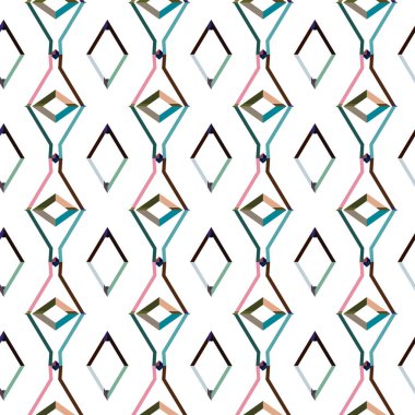 soyut vektör sanatı, geometrik şekiller, uzay dokusunu kopyala