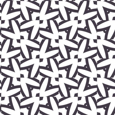 Süslü geometrik dikişsiz arkaplan, vektör 