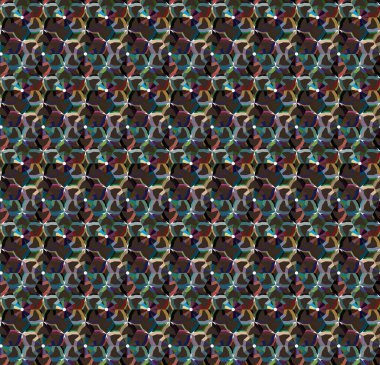 Kusursuz arkaplanı olan soyut grafik deseni