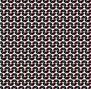 soyut kaleydoskop kumaş dikişsiz arkaplan, vektör illüstrasyonu