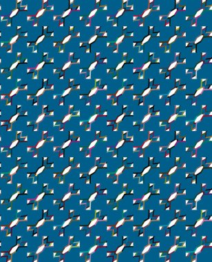  Soyut arkaplan. Kusursuz geometrik süslemeli desen.