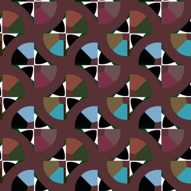  Soyut arkaplan. Kusursuz geometrik süslemeli desen.