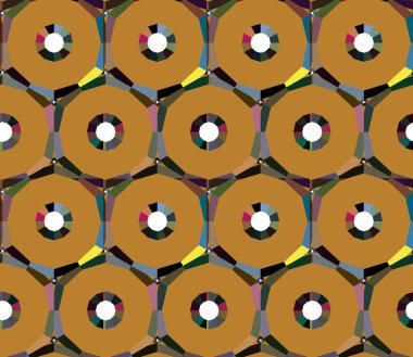  Soyut arkaplan. Kusursuz geometrik süslemeli desen.