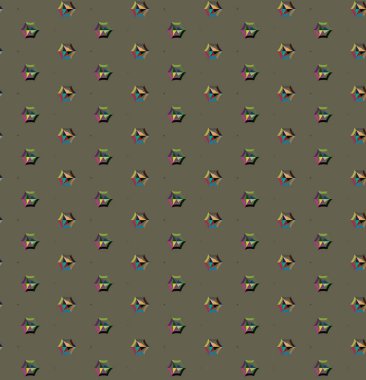 soyut geometrik süslemeli desen, vektör 