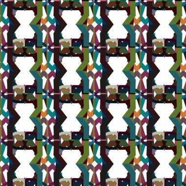 soyut vektör sanatı, geometrik şekiller, uzay dokusunu kopyala