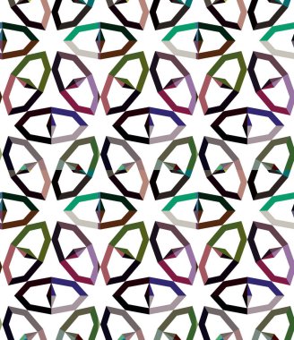  Soyut arkaplan. Kusursuz geometrik süslemeli desen.