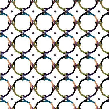 soyut kaleydoskop kumaş dikişsiz arkaplan, vektör illüstrasyonu