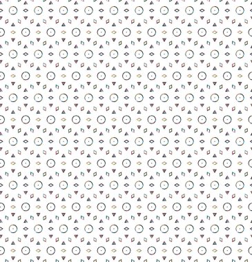 soyut vektör sanatı, geometrik şekiller, uzay dokusunu kopyala