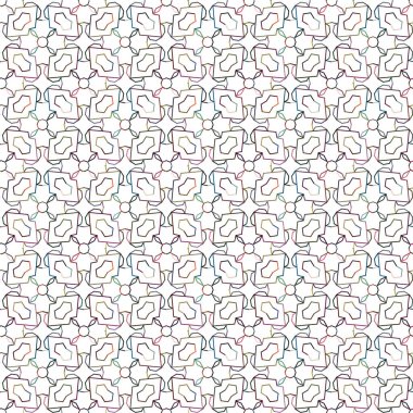  Soyut arkaplan. Kusursuz geometrik süslemeli desen.