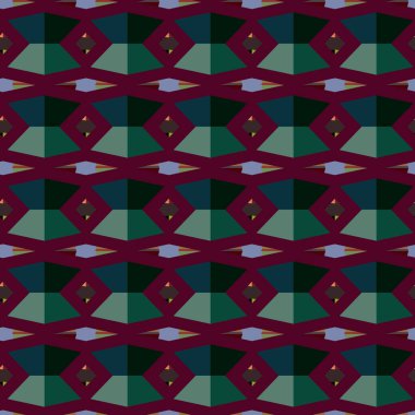 Vektör çizimi, geometrik dikişsiz arkaplan