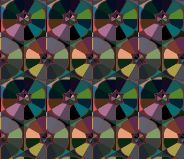  Soyut arkaplan. Kusursuz geometrik süslemeli desen.