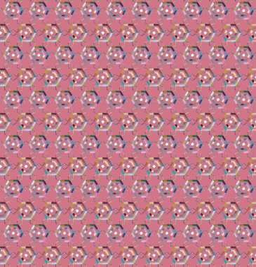 Kusursuz şablon, soyut duvar kağıdı, vektör illüstrasyonu 