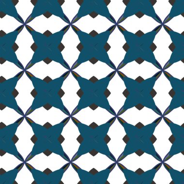 soyut geometrik süslemeli desen, vektör 