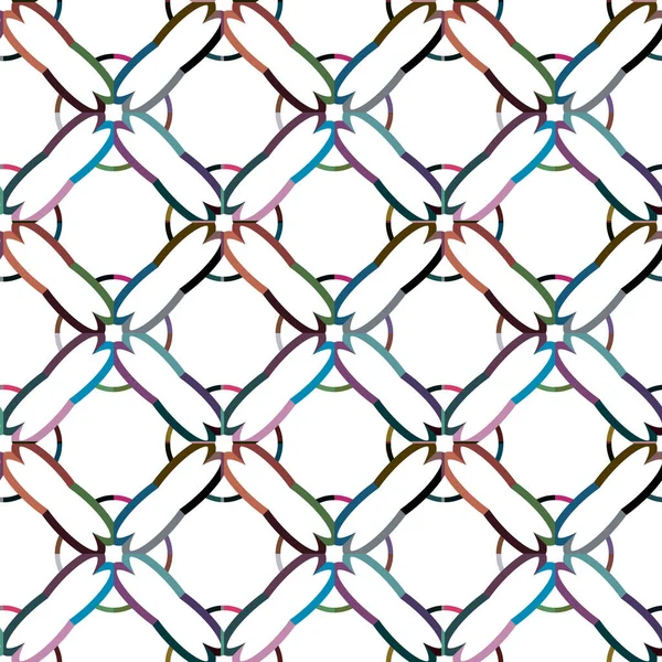 Vektör çizimi, geometrik dikişsiz arkaplan