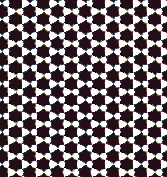 Sømløse Geometriske Ornamentale Mønster Abstrakt Baggrund – Stock-vektor