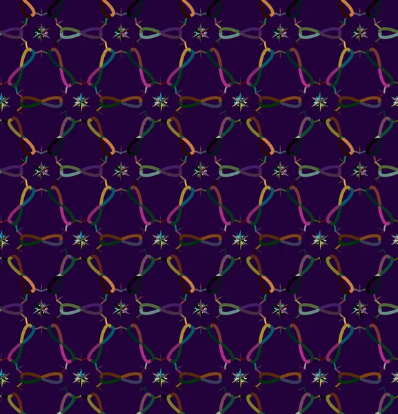 soyut kaleydoskop kumaş dikişsiz arkaplan, vektör illüstrasyonu