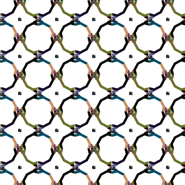 soyut kaleydoskop kumaş dikişsiz arkaplan, vektör illüstrasyonu