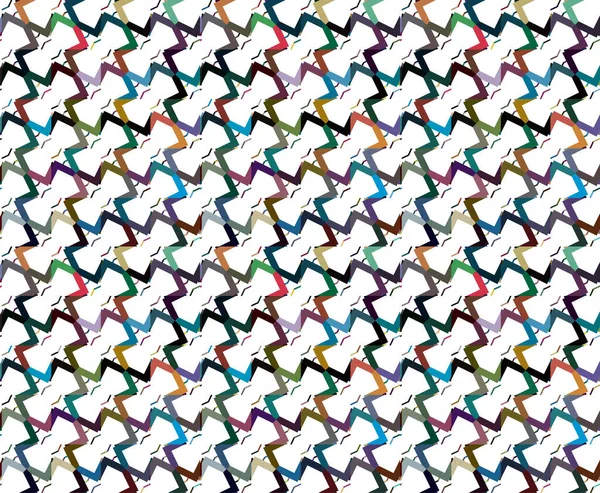 Abstracte Achtergrond Naadloos Geometrisch Sierpatroon — Stockvector