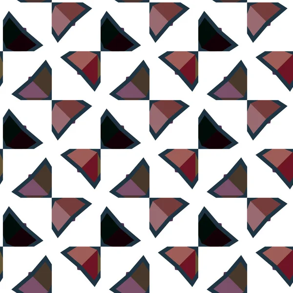 Abstrakter Hintergrund Nahtlose Geometrische Ziermuster — Stockvektor