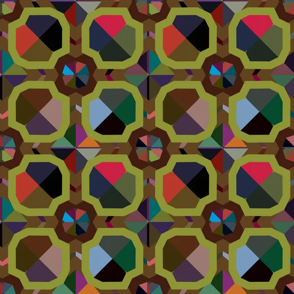 Kusursuz şablon, soyut duvar kağıdı, vektör illüstrasyonu 