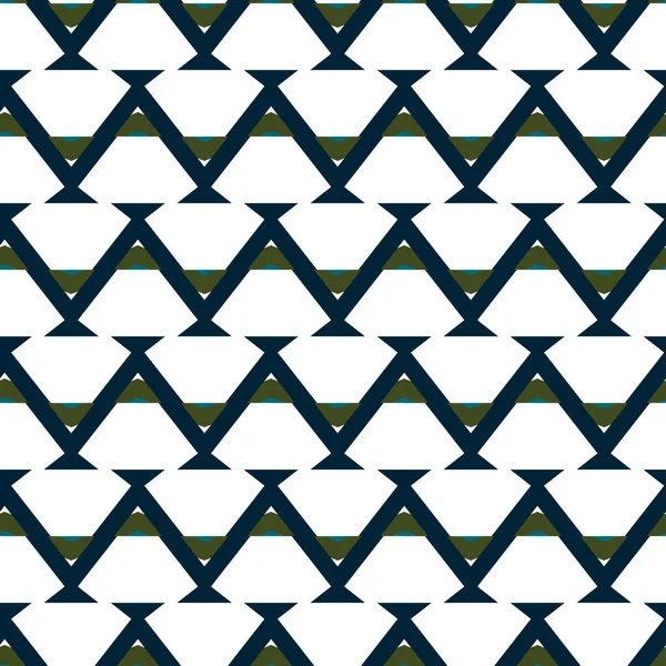 Süslü geometrik dikişsiz desen, vektör 