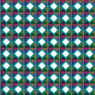 Kusursuz arkaplanı olan soyut grafik deseni