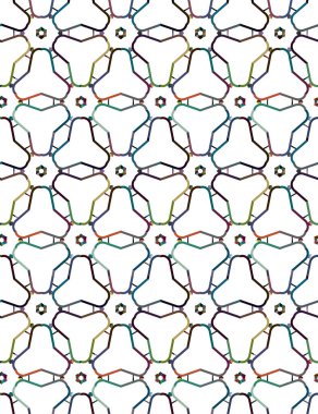  Soyut arkaplan. Kusursuz geometrik süslemeli desen.
