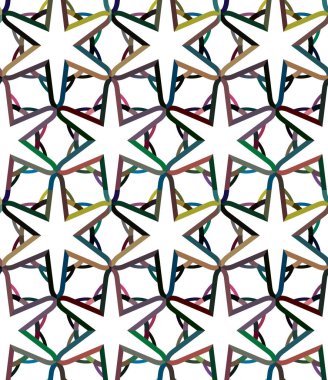  Soyut arkaplan. Kusursuz geometrik süslemeli desen.