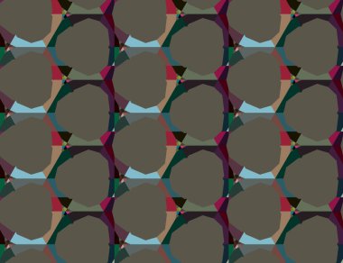 soyut vektör sanatı, geometrik şekiller, uzay dokusunu kopyala