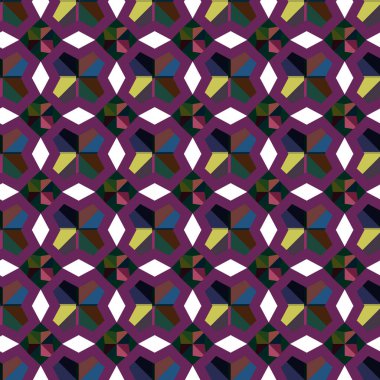  Soyut arkaplan. Kusursuz geometrik süslemeli desen.