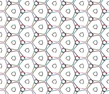 soyut vektör sanatı, geometrik şekiller, uzay dokusunu kopyala