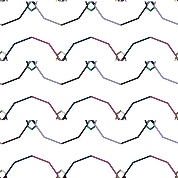 Vectorillustratie Geometrische Naadloze Achtergrond — Stockvector