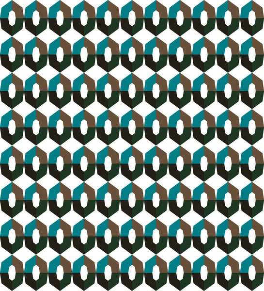 Vektör çizimi, geometrik dikişsiz arkaplan