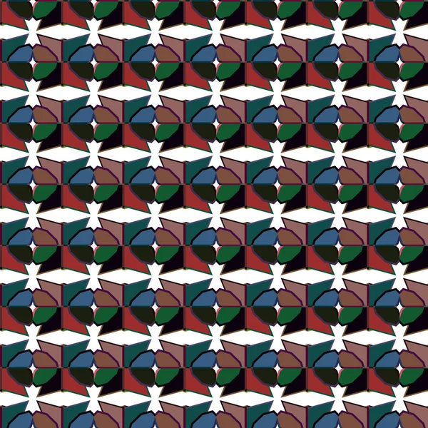  Soyut arkaplan. Kusursuz geometrik süslemeli desen.