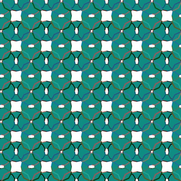 Süslü geometrik dikişsiz arkaplan, vektör 