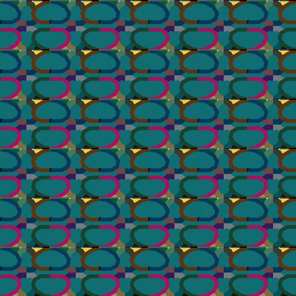 Fondo Abstracto Patrón Ornamental Geométrico Sin Costuras — Archivo Imágenes Vectoriales