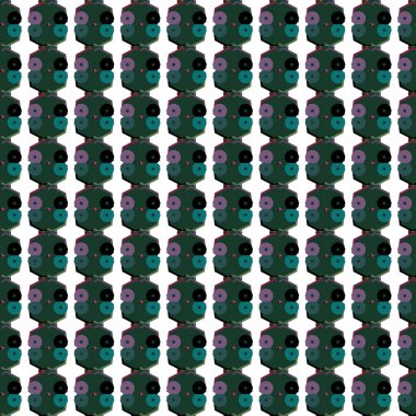 Geometrik dikişsiz kalıp, vektör 