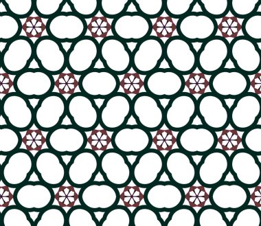 Vektör çizimi, geometrik dikişsiz arkaplan
