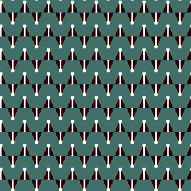 Kusursuz arkaplanı olan soyut grafik deseni