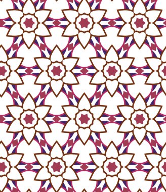  Soyut arkaplan. Kusursuz geometrik süslemeli desen.